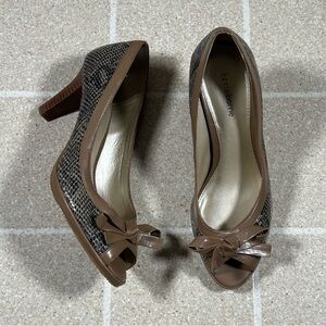 Womens Liz Claiborne‎ Snakeskin Heels Size 8